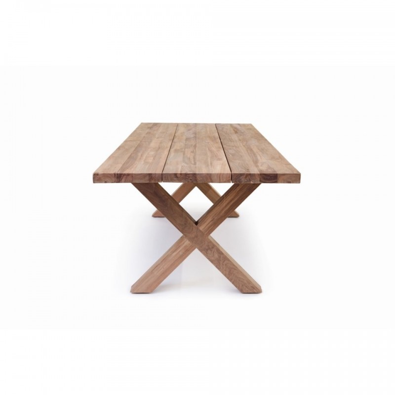 TEAK RECYCLED DINING TABLE 250 - DINING TABLES TEAK RECYCLED DINING TABLE 250 - DINING TABLES
